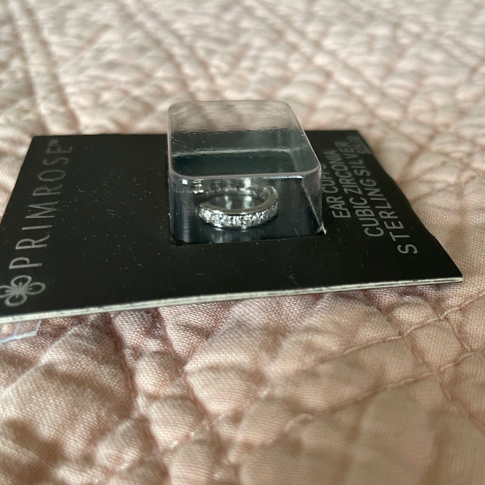 Sterling silver Primrose ear cuff - Picture 2 of 2